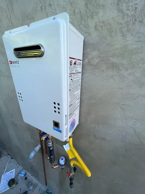 Tankless water heater installation for Boyes Hot Springs homes